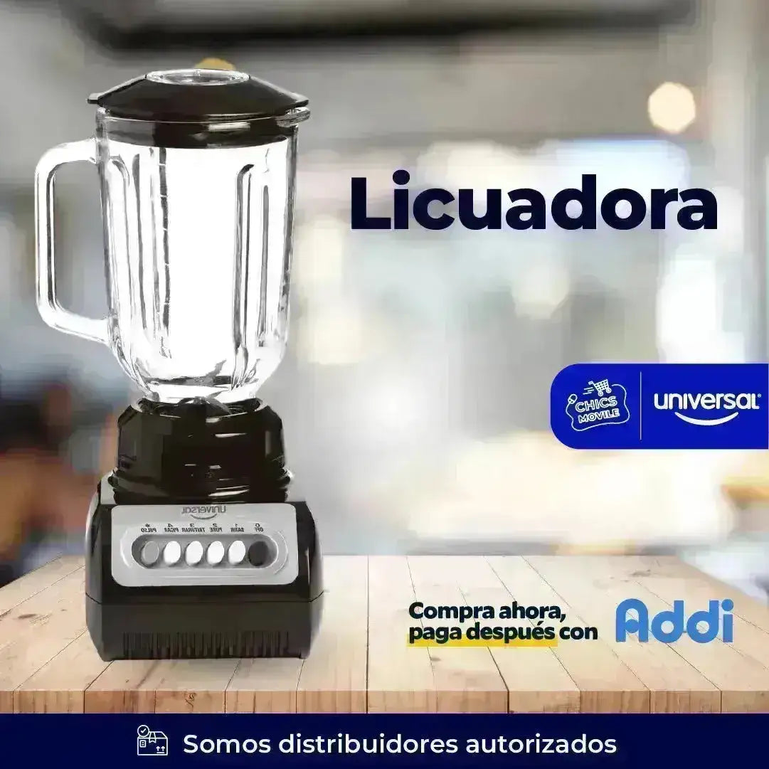 Licuadora Corona Negra Vaso de Vidrio💫🍹 - Chics Movile
