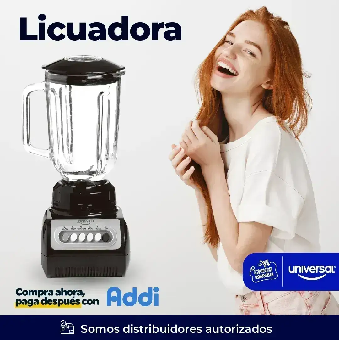 Licuadora Corona Negra Vaso de Vidrio💫🍹 - Chics Movile