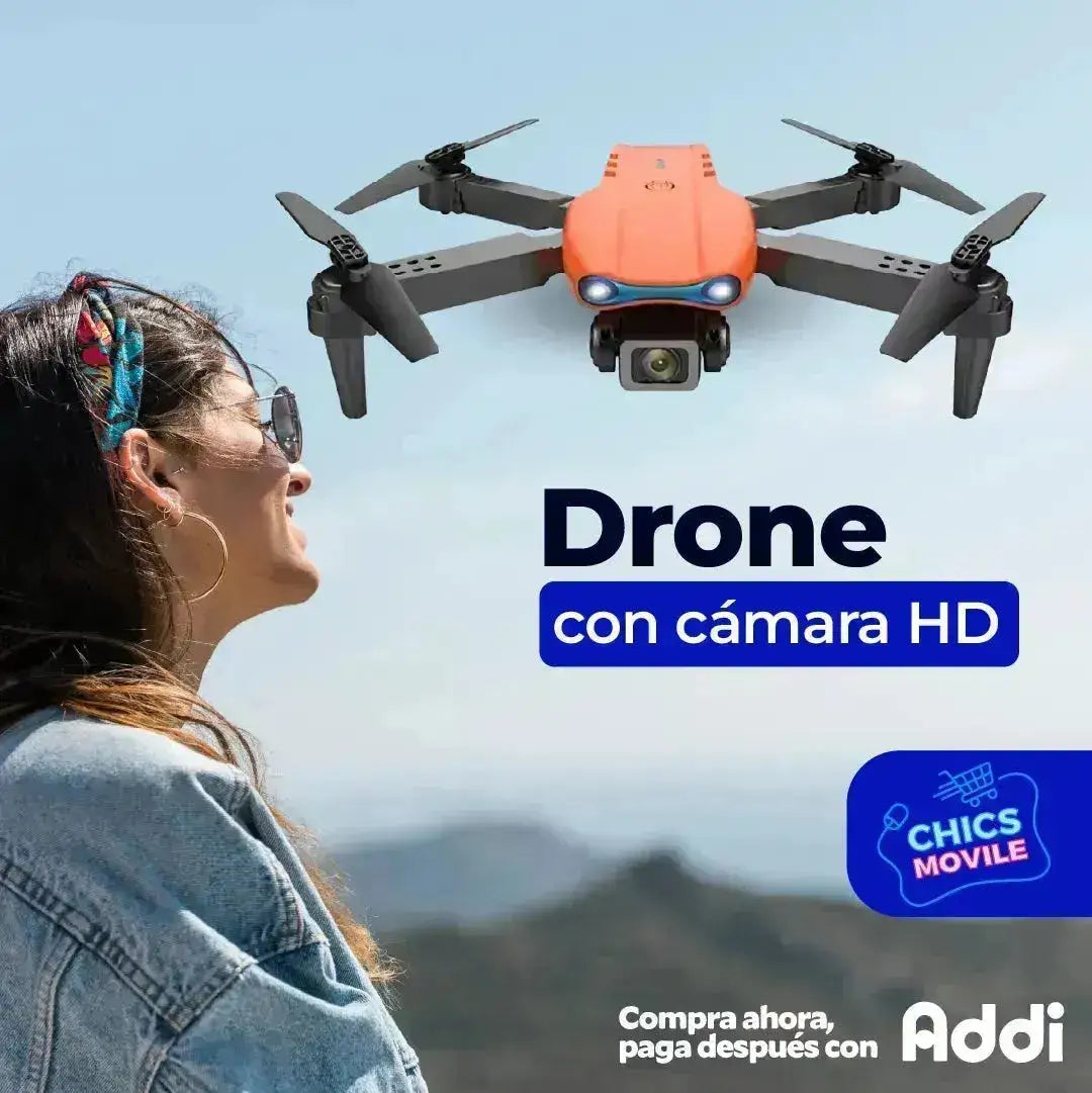 Dron E88 Pro con cámara dual 4k Full HD Wifi y GPS🚀🎥 - Chics Movile