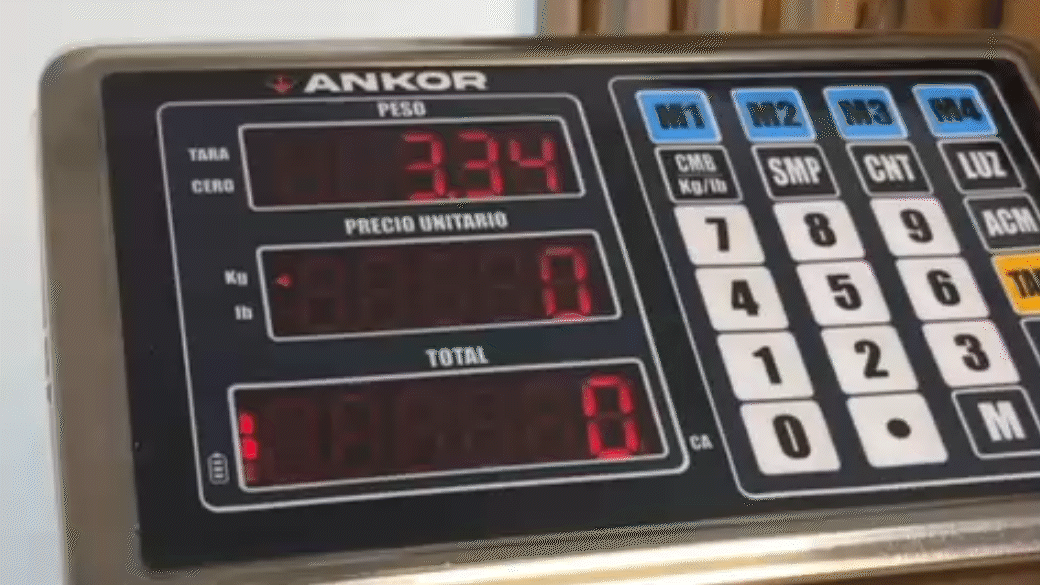 Báscula Digital de Piso ANKOR con Capacidad de 200 kg