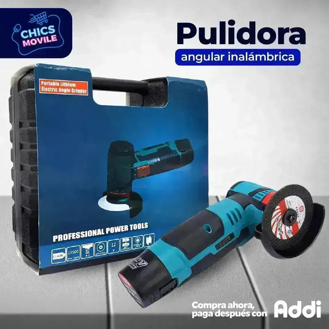 Maquina Cortadora Pulidora Inalambrica Portatil 👷🏻♂️🧱 - Chics Movile