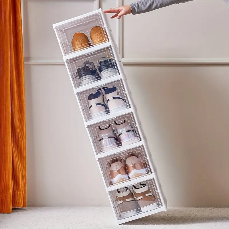 Organizador de Zapatos Plegable de 6 Niveles