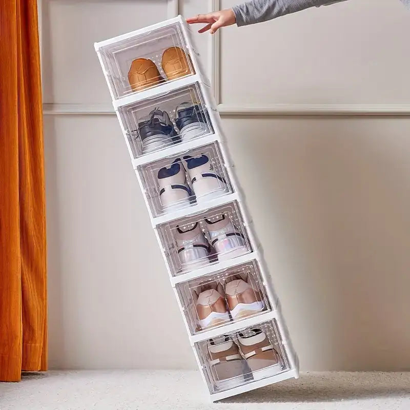 Organizador de Zapatos Plegable de 6 Niveles