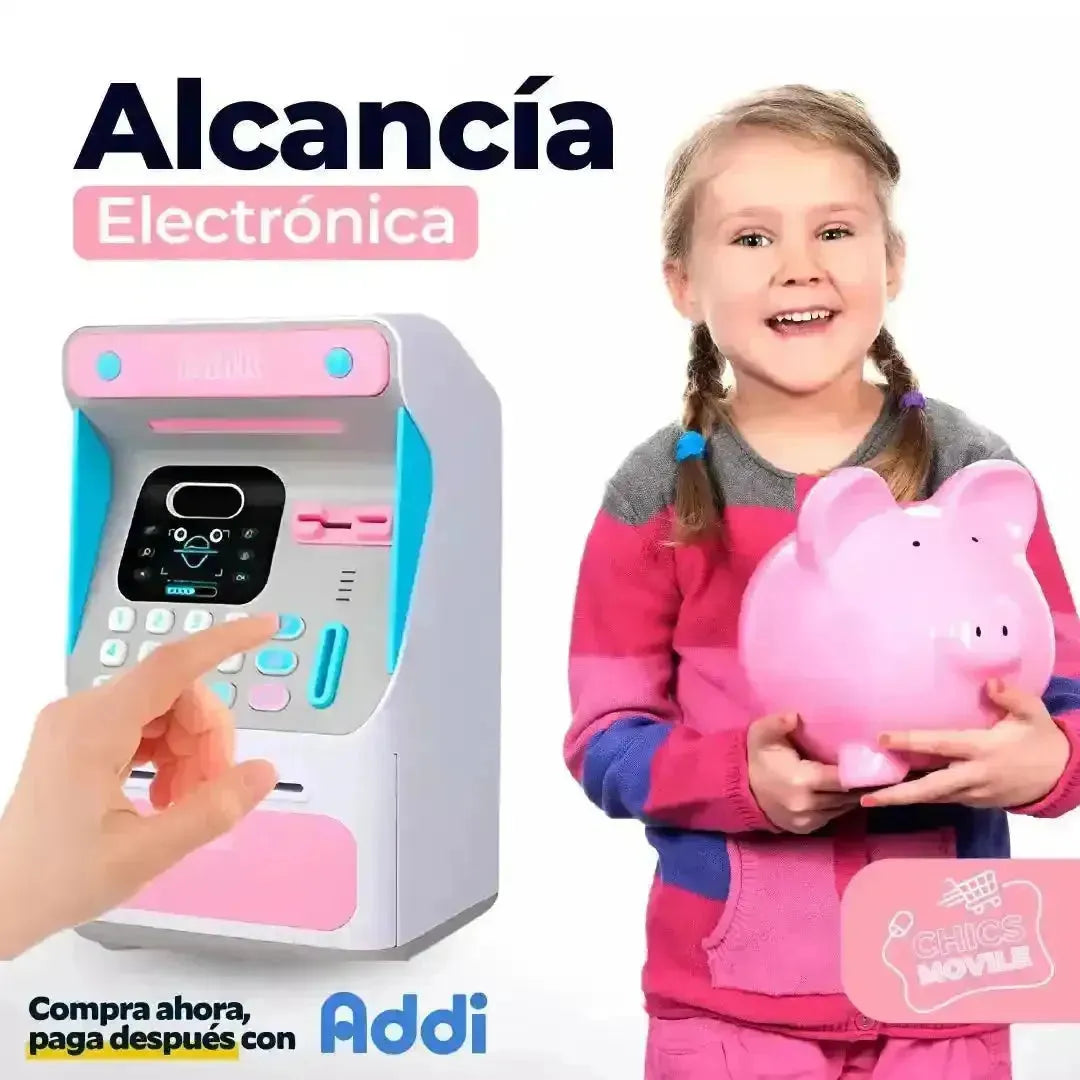 Alcancia Electrónica en Forma de Cajero 🏧💳
