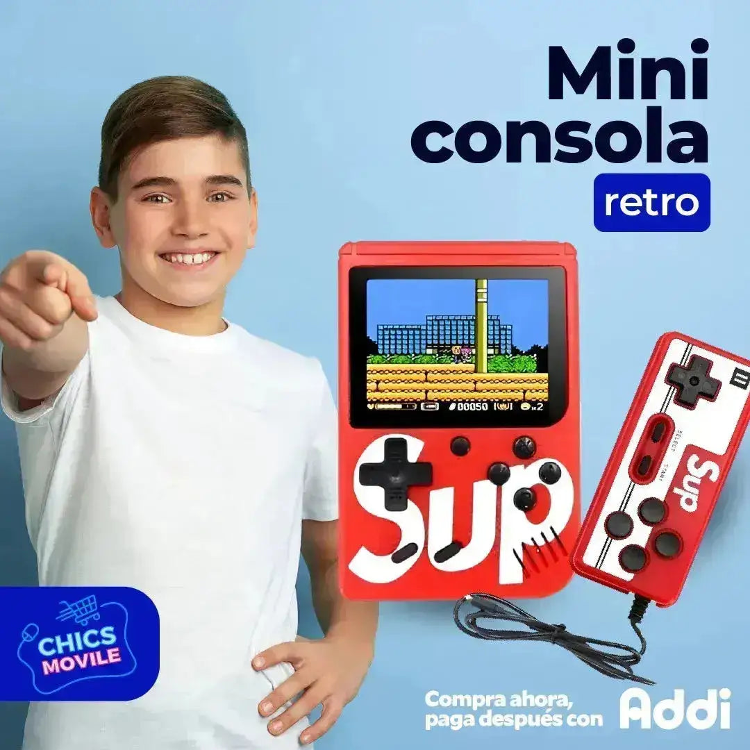 Mini Consola Retro 🕹️🎉 - Chics Movile