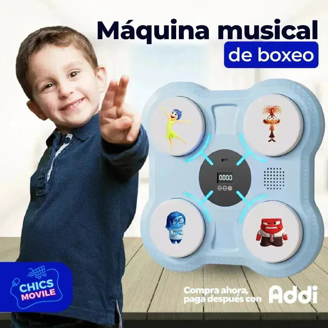 Máquina Musical de Boxeo Intensamente 🧤 🎵 - Chics Movile