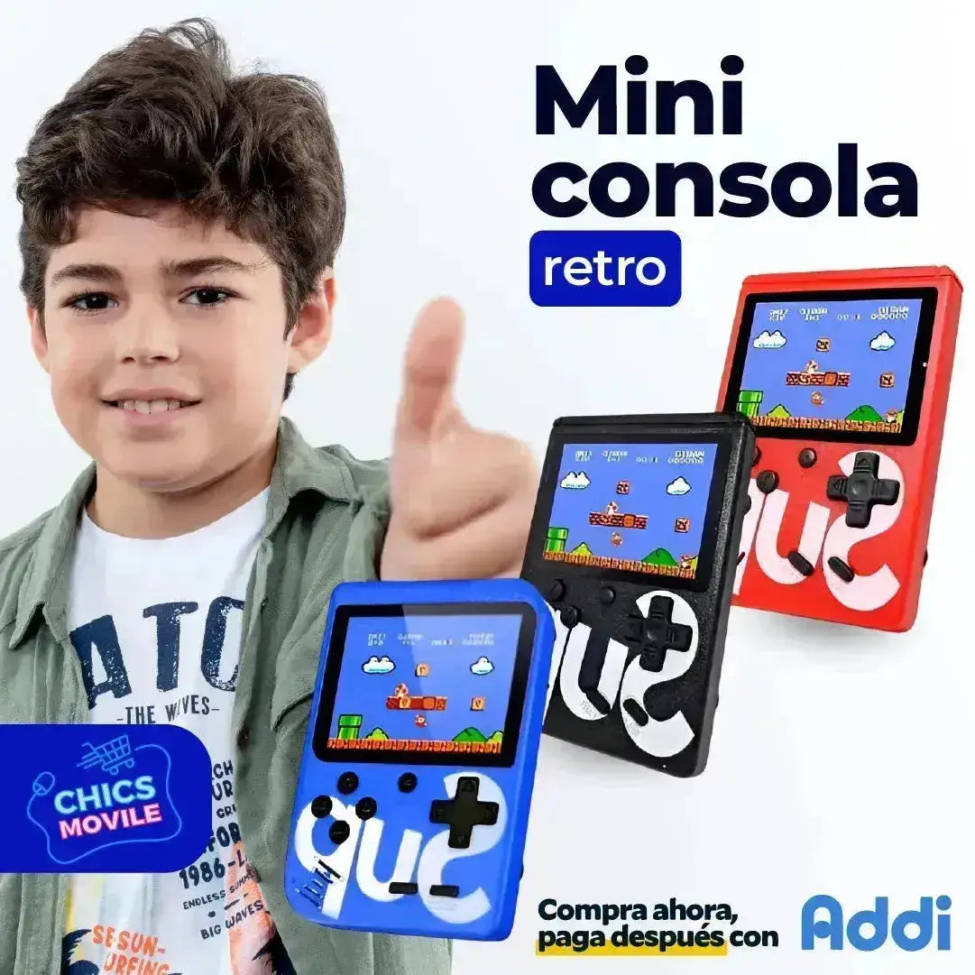 Mini Consola Retro 🕹️🎉 - Chics Movile