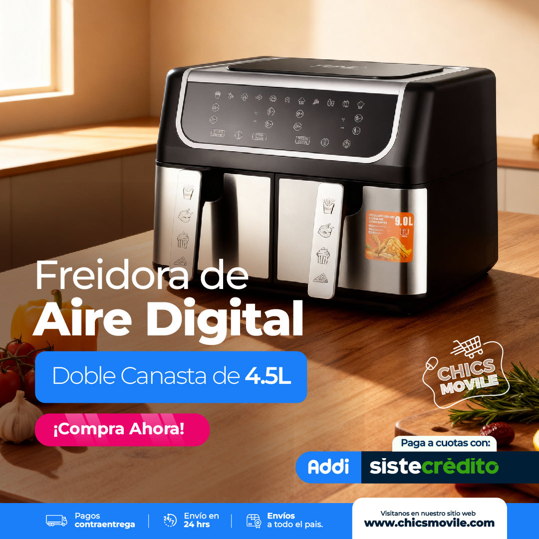 Freidora de Aire Digital inteligente RAF