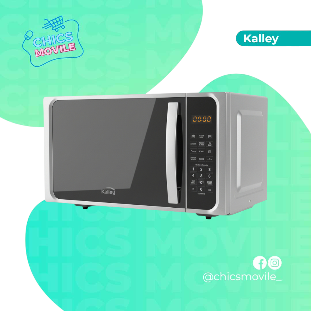 Horno Microondas Kalley – 25 Litros con Función Grill