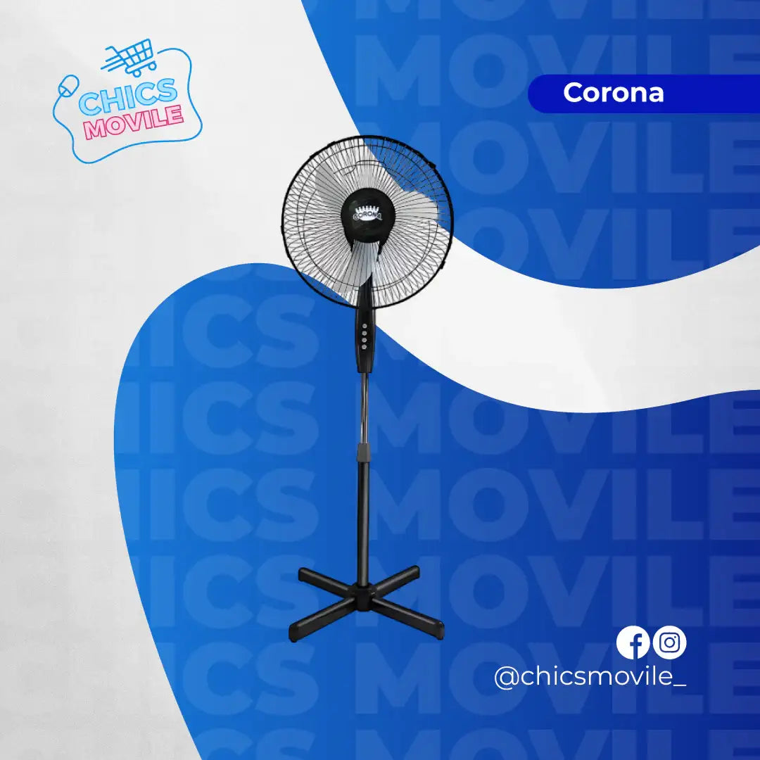 Ventilador Corona 3 En 1 Con 5 Aspas 🌀❄️