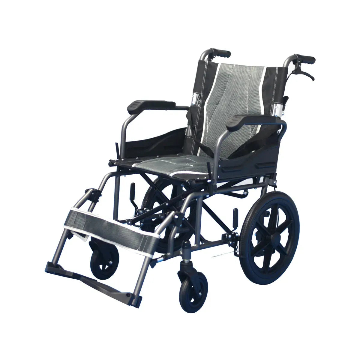 Silla De Ruedas De Transporte En Aluminio Konfort Plus