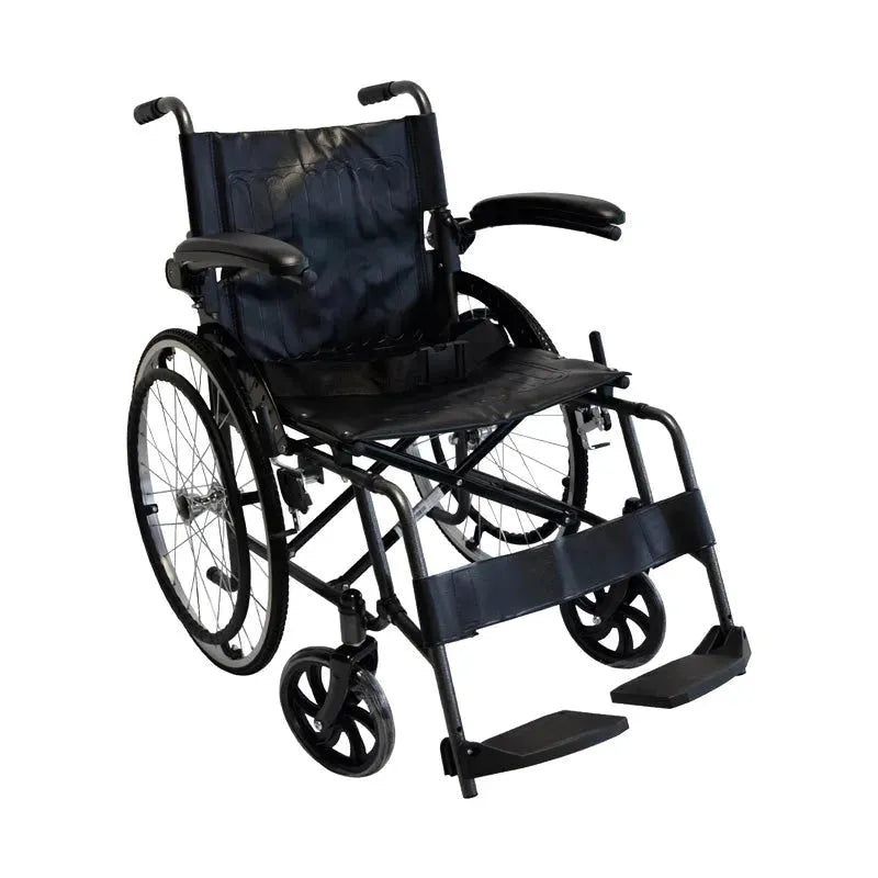 Silla De Ruedas Estándar En Acero Con Apoyabrazos Abatibles Konfort Plus