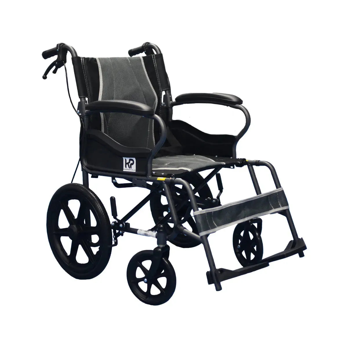 Silla De Ruedas De Transporte En Aluminio Konfort Plus