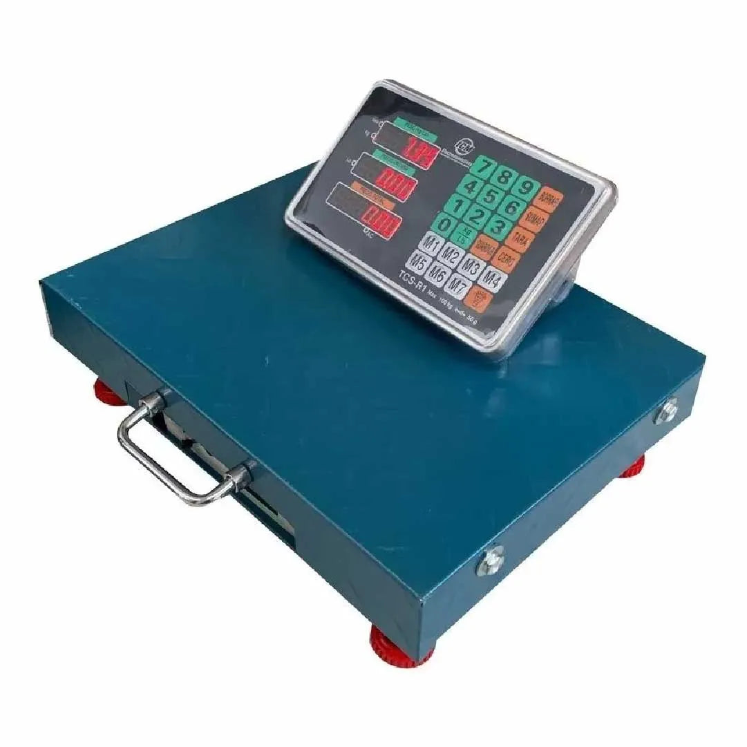 Balanza Báscula Inalámbrica 200kg En Alfajor Recargable Icm Color Azul acero 110V/220V 🥑⚖️♎ - Chics Movile