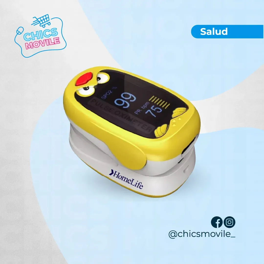 Oxímetro de pulso pediátrico Home Life K1 - Chics Movile