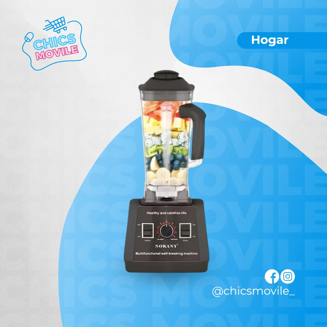 Licuadora Sokany Industrial Potente 2.5L 9 Velocidades 🥤🍊