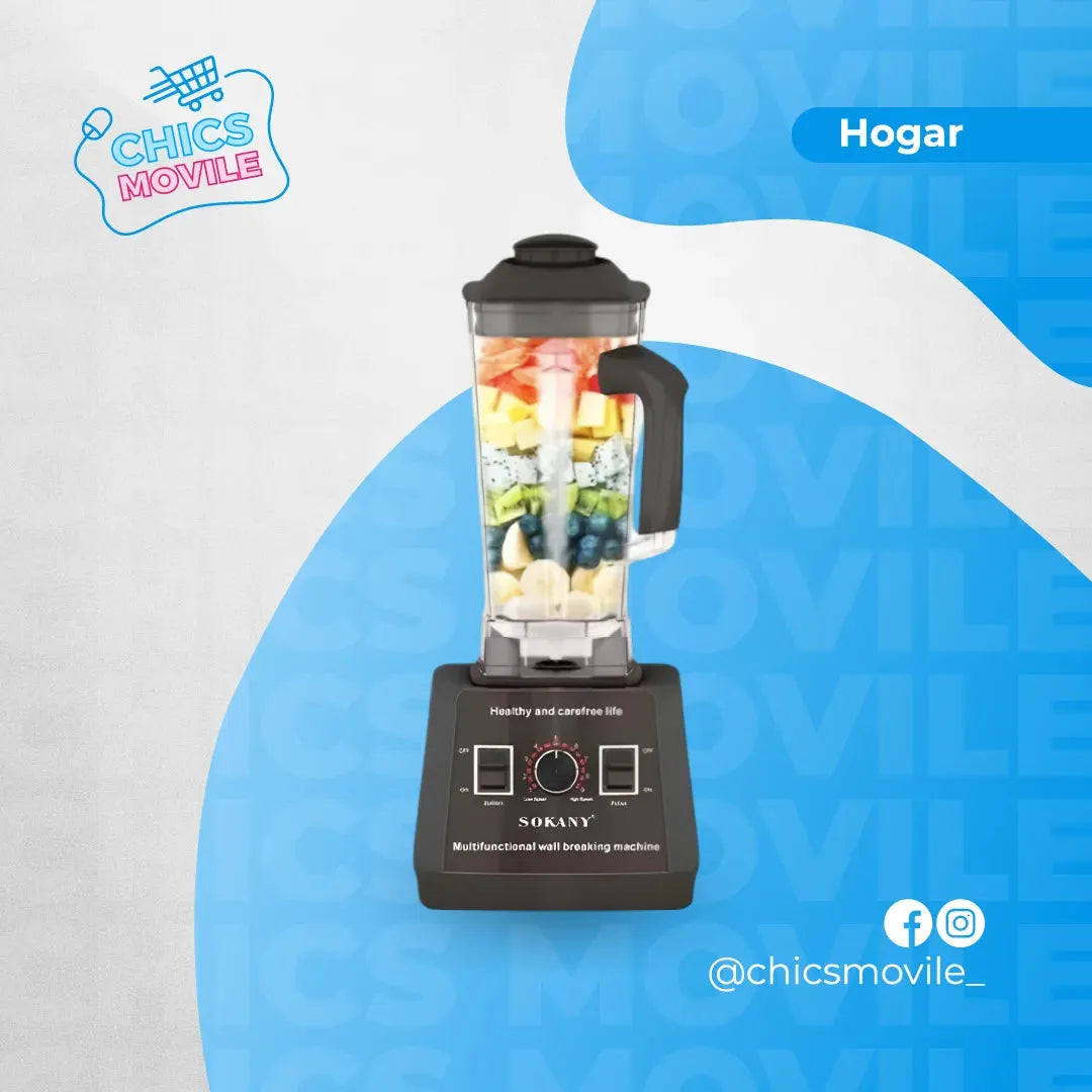 Licuadora Sokany Industrial Potente 2.5L 9 Velocidades 🥤🍊