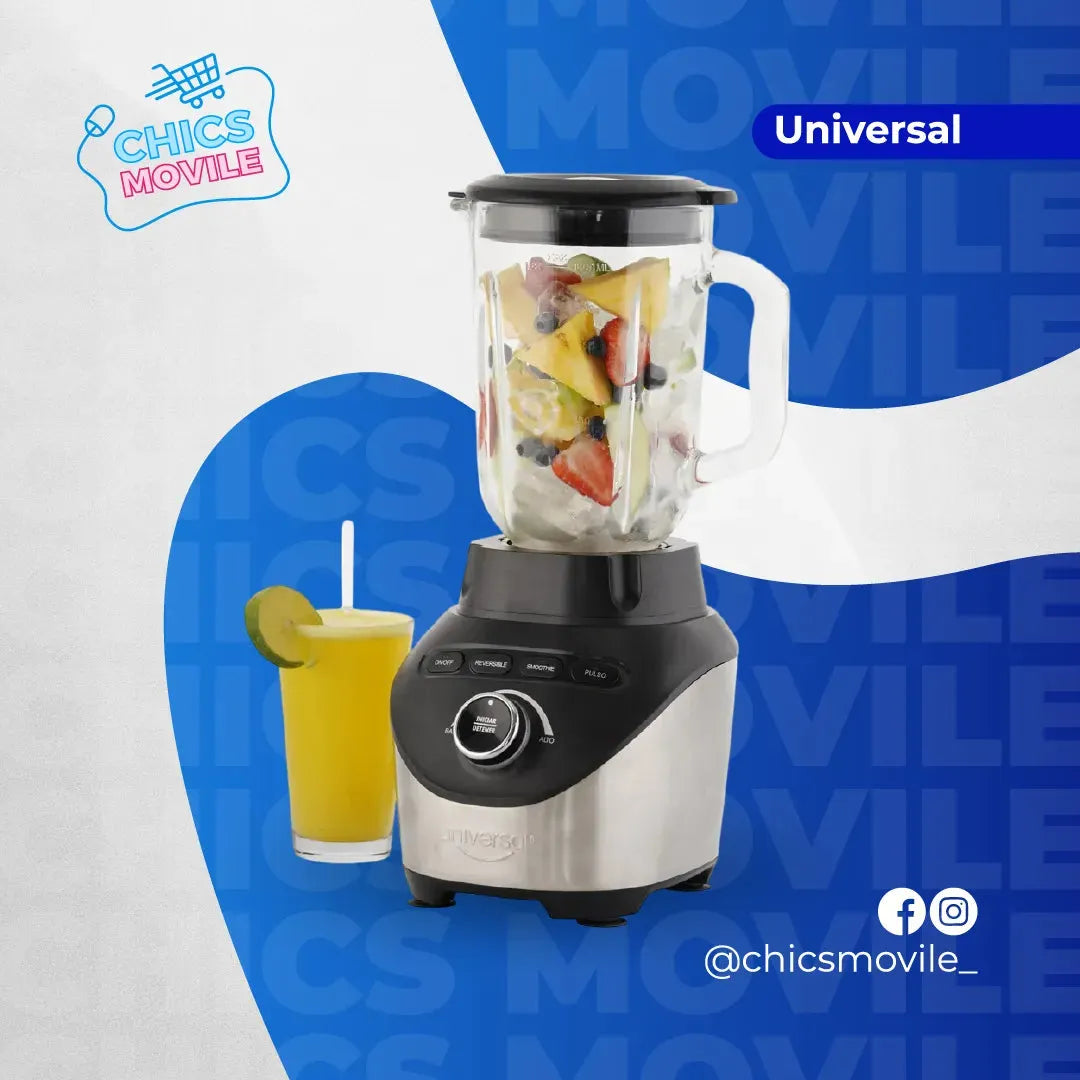 Licuadora Élite Turbo Max En Acero inoxidable 110V - 120V 🥤🥛👨🍳 - Chics Movile