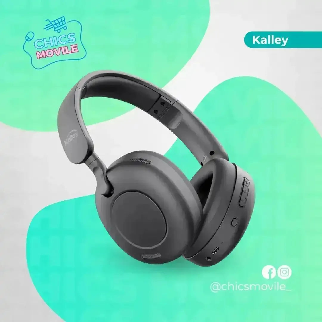 Audífonos De Diadema KALLEY Inalámbricos Bluetooth K-ac2 🎧🎶😎