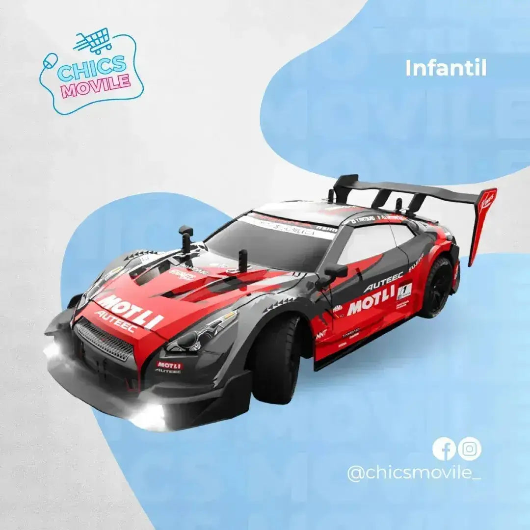 Coche De Control Remoto De Deriva Rápida Con Tracción E 🚘🎮🕹️ - Chics Movile