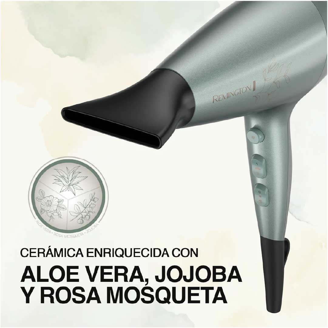 Secador Remington Botanicals D27A-100F - Tecnología Cerámica