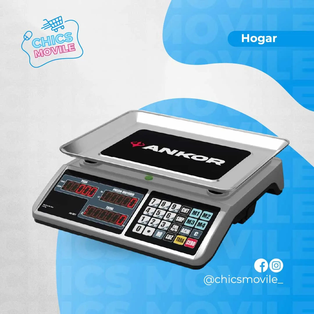 Balanza de Mesa Digital ANKOR hasta 40 kg