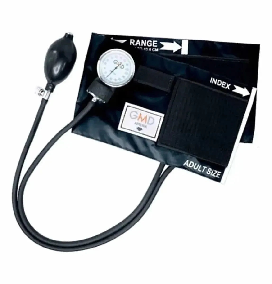 Kit de enfermería GMD Tensiómetro, Fonendoscopio + Oxímetro + Termómetro + Torniquete Elástico - Chics Movile