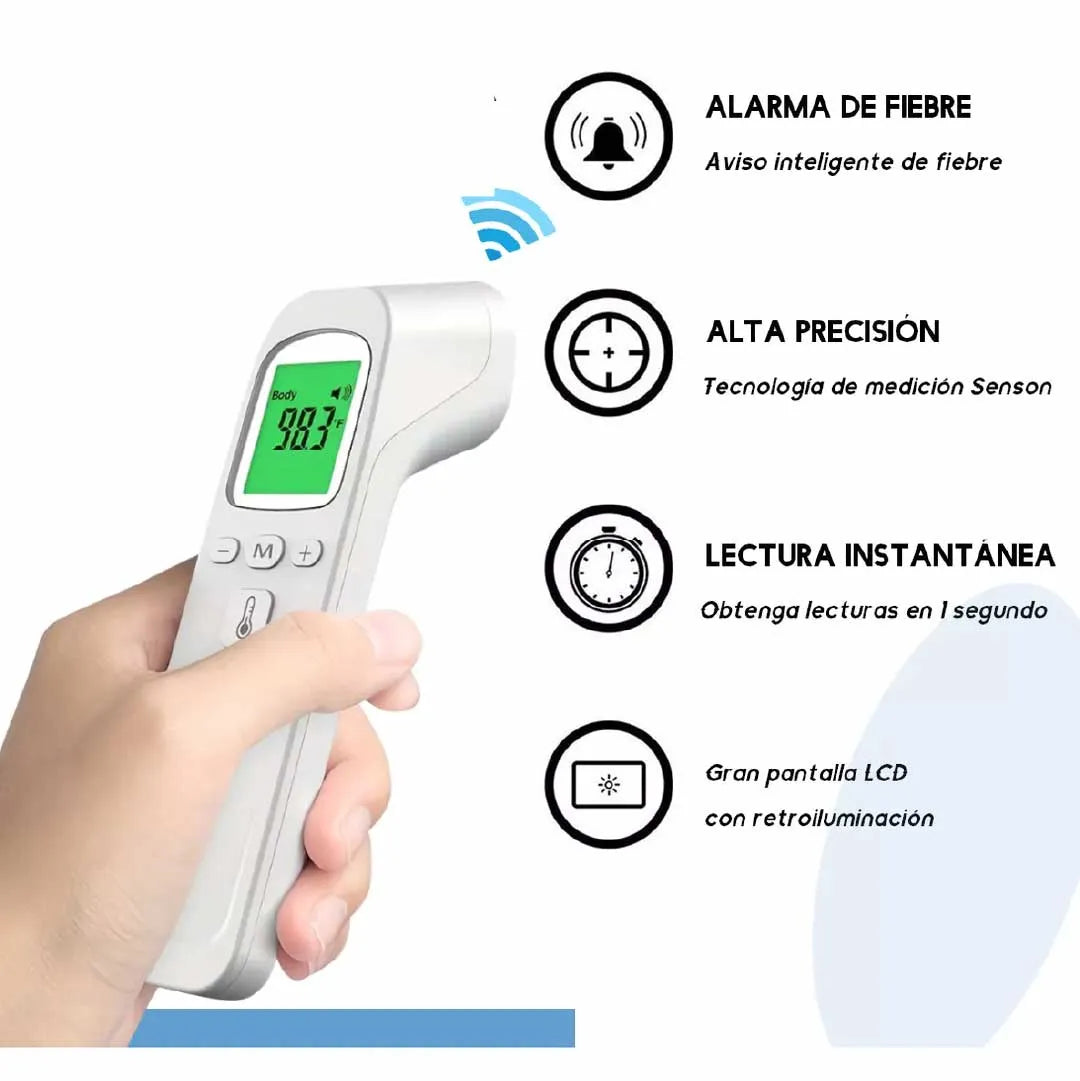 Tensiómetro digital con altavoz + Termómetro + Oxímetro - Chics Movile