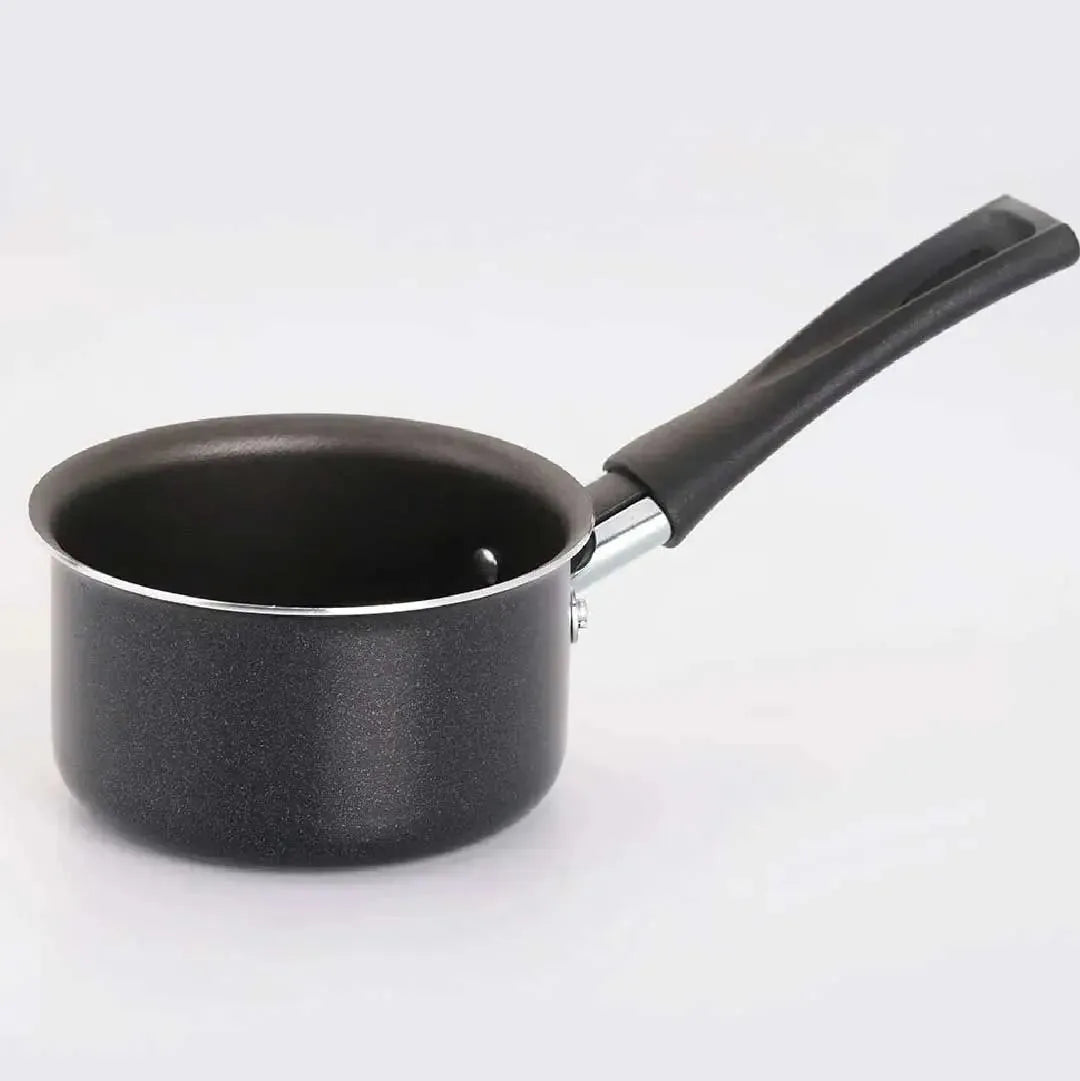 Juego De Ollas Universal 11 Piezas Antiadherente Color Negro 🍲🍚 - Chics Movile