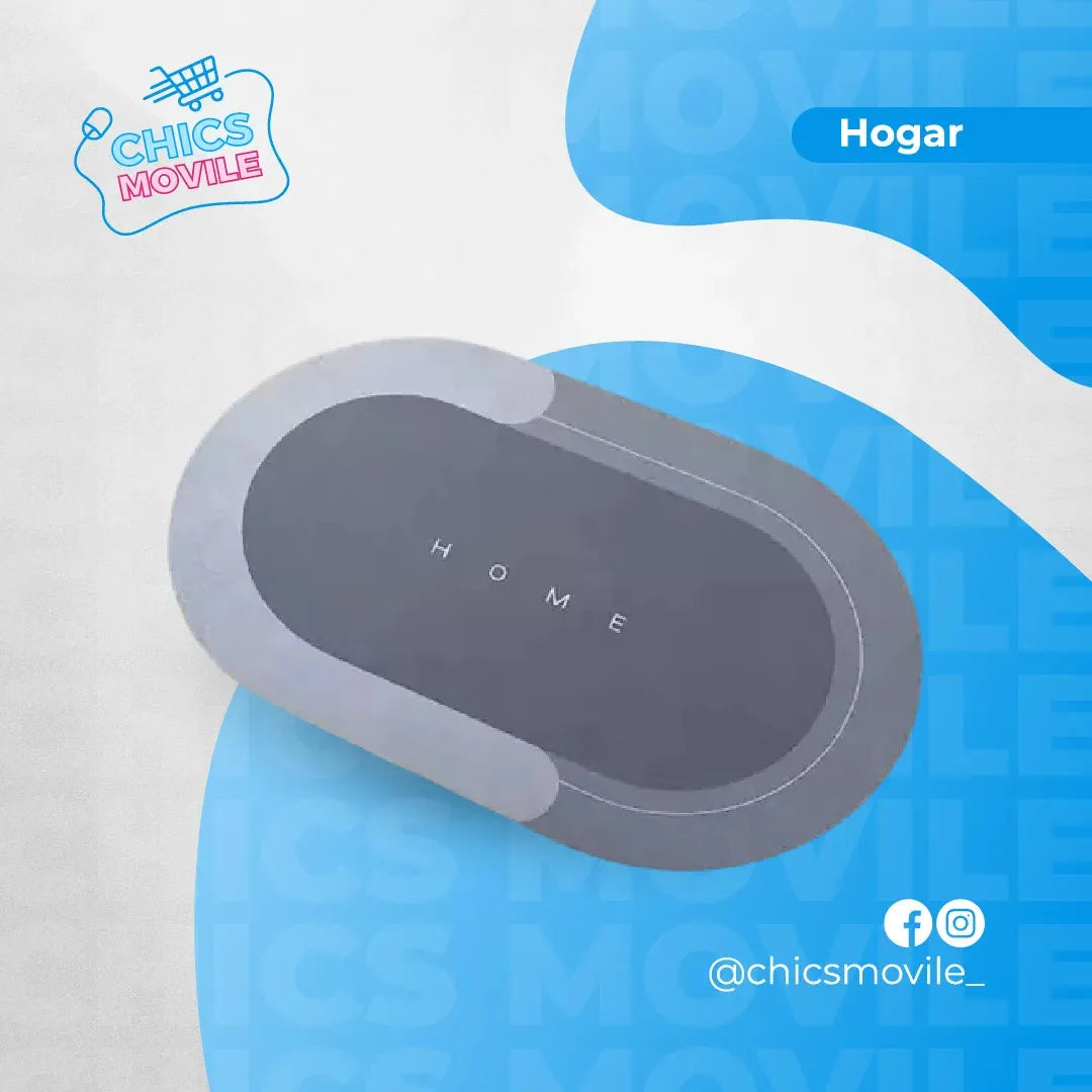 Tapete Antideslizante Baño Absorbente 🫧 - Chics Movile