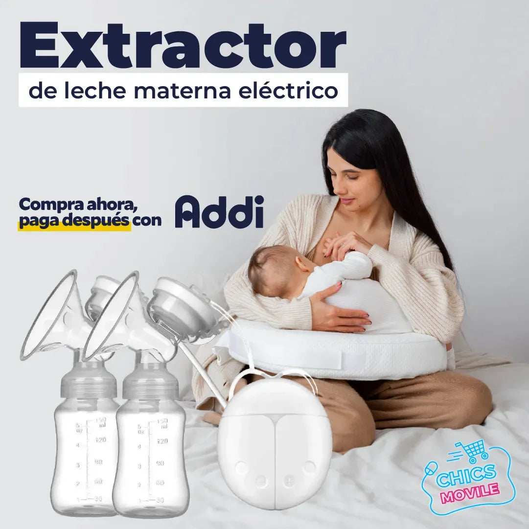 Extractor de Leche Materna Eléctrico Doble - Chics Movile