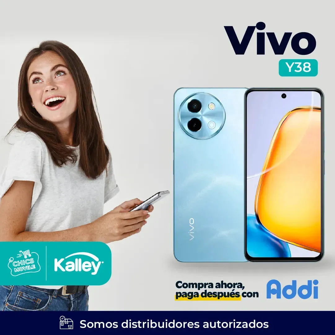 Celular VIVO Y38 256GB 5G Negro - Chics Movile