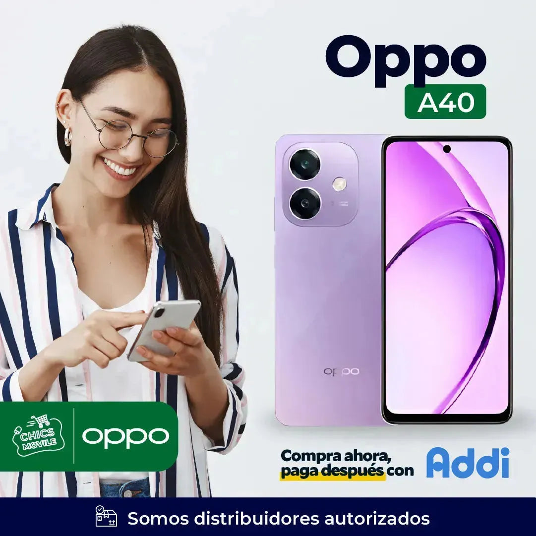 Celular OPPO A40 256GB - Chics Movile