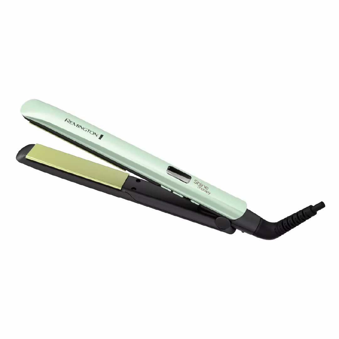 Plancha Alisadora Remington Shine Therapy S9960 - Tecnología de Aguacate y Macadamia
