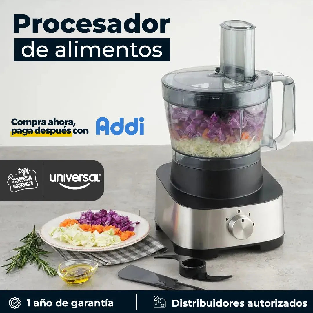 Procesador De Alimentos Universal 🥩🥔🍓 - Chics Movile