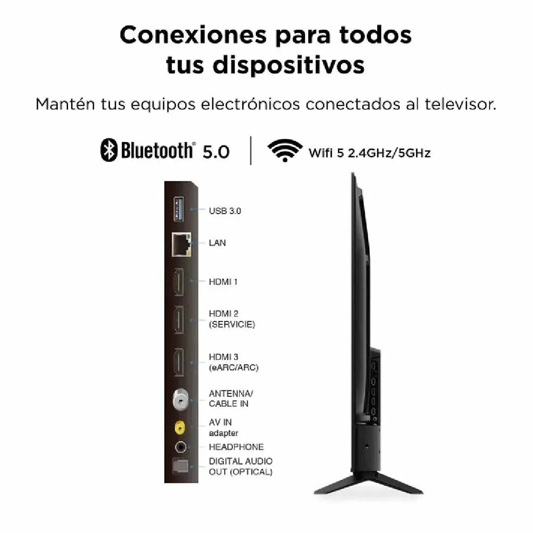 Combo TCL Smart TV 55" 4K + Barra de Sonido 110W