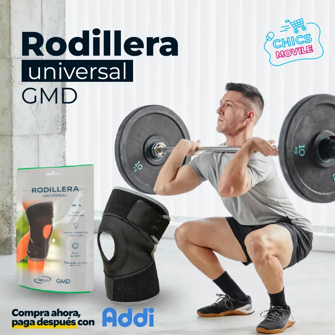 Rodillera Universal GMD 🏋🏻🏋🏻♂️✅ - Chics Movile