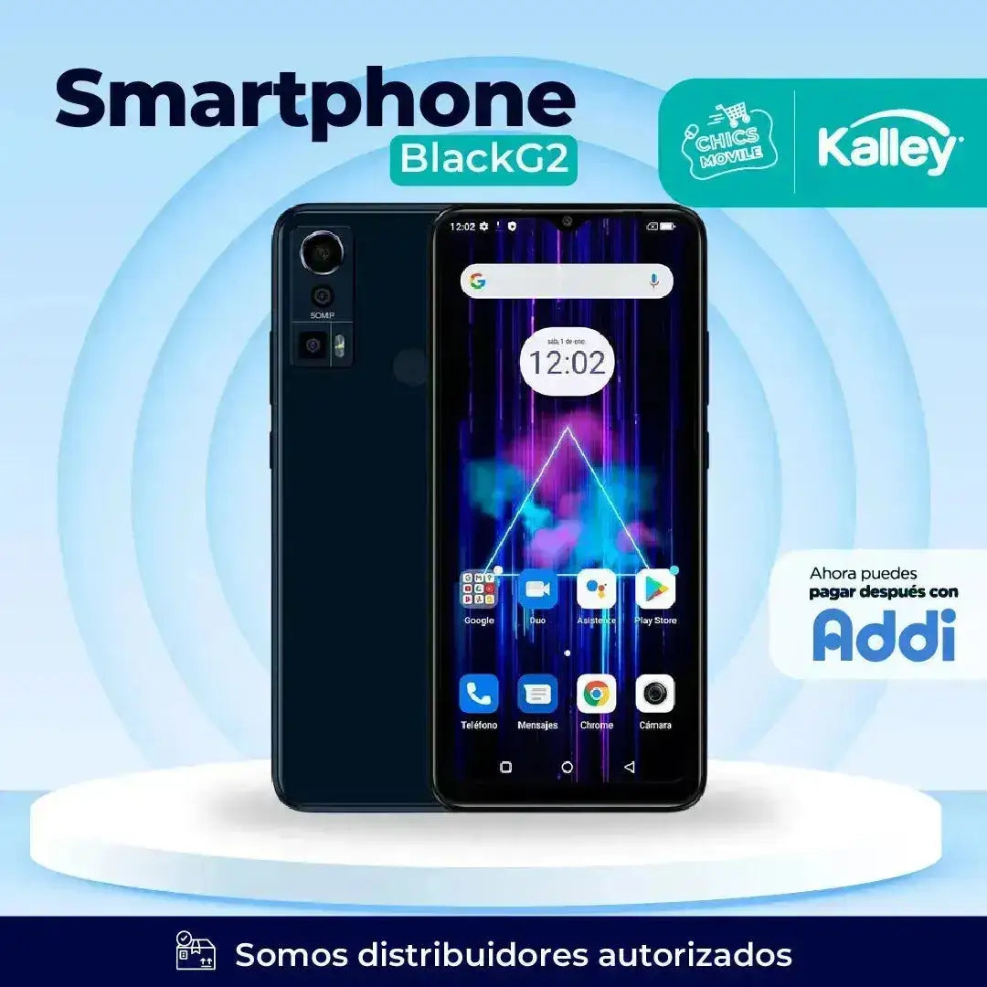 Celular KALLEY Black G2 128GB Negro - Chics Movile