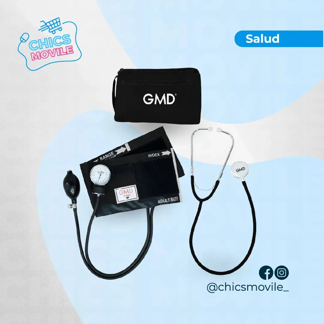 Tensiómetro doble campana+ Fonendoscopio GMD - Chics Movile