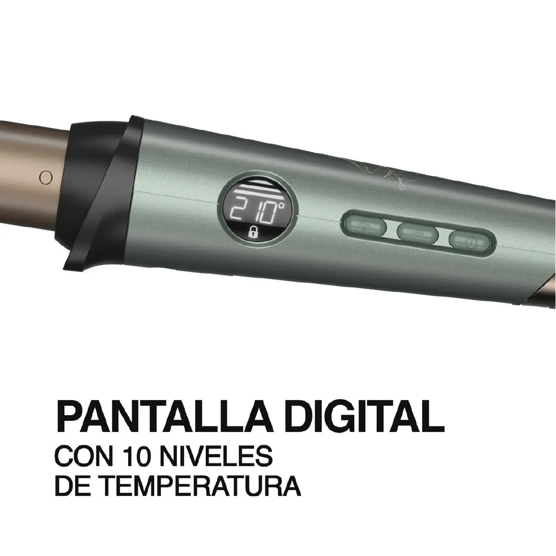 Combo Premium Remington: Plancha Alisadora Keratina + Rizadora Botanicals + Secador Keratin Therapy