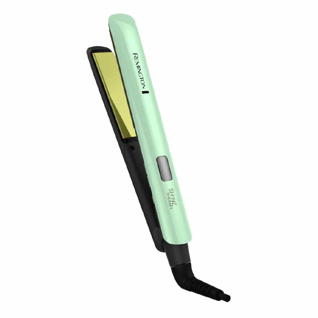 Plancha Alisadora Remington Shine Therapy S9960 - Tecnología de Aguacate y Macadamia
