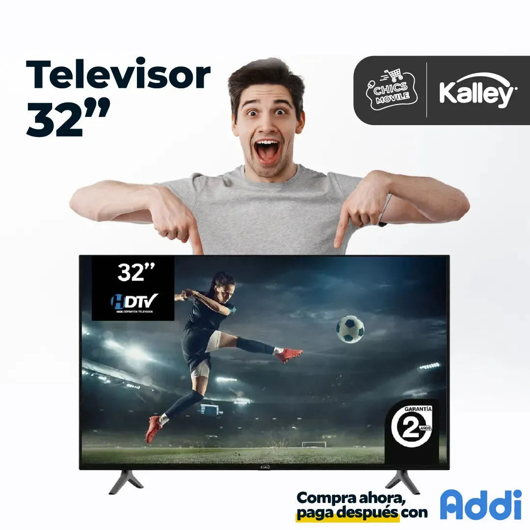 Televisor Kalley 32'' Pulgadas 81 Cm 📺 ✅ - Chics Movile