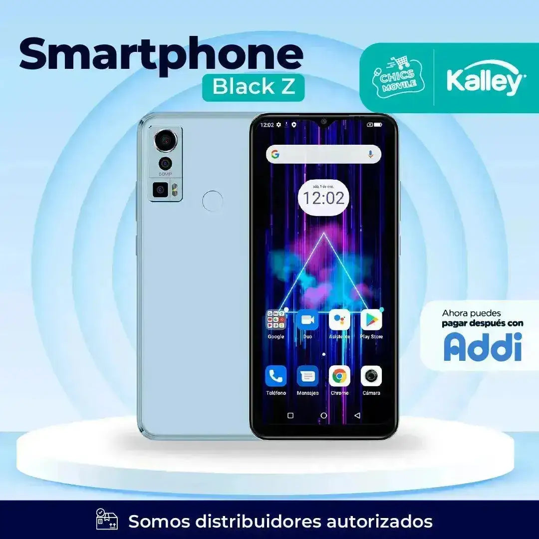 Celular KALLEY Black Z 256GB Azul - Chics Movile
