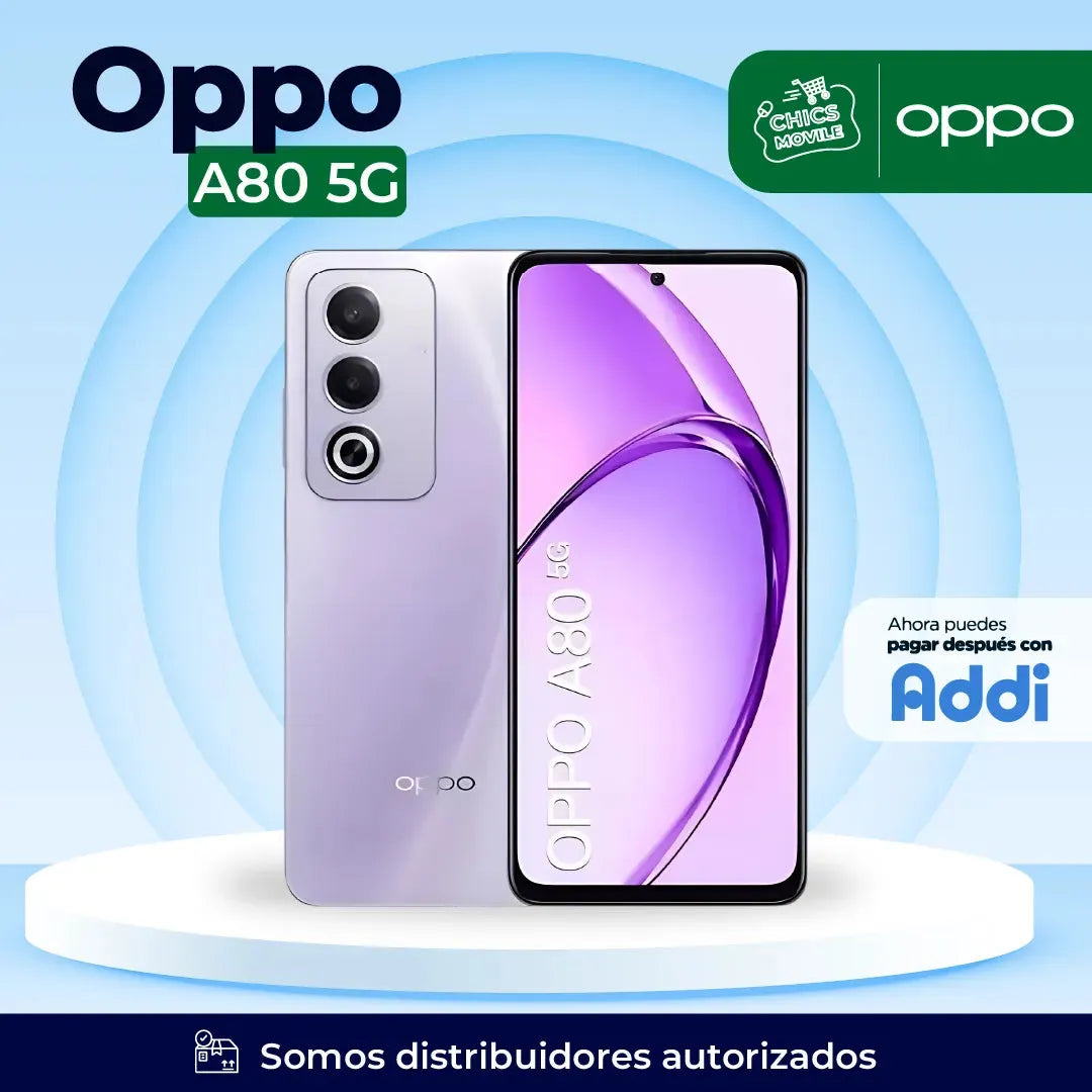 Celular OPPO A80 256GB 5G - Chics Movile