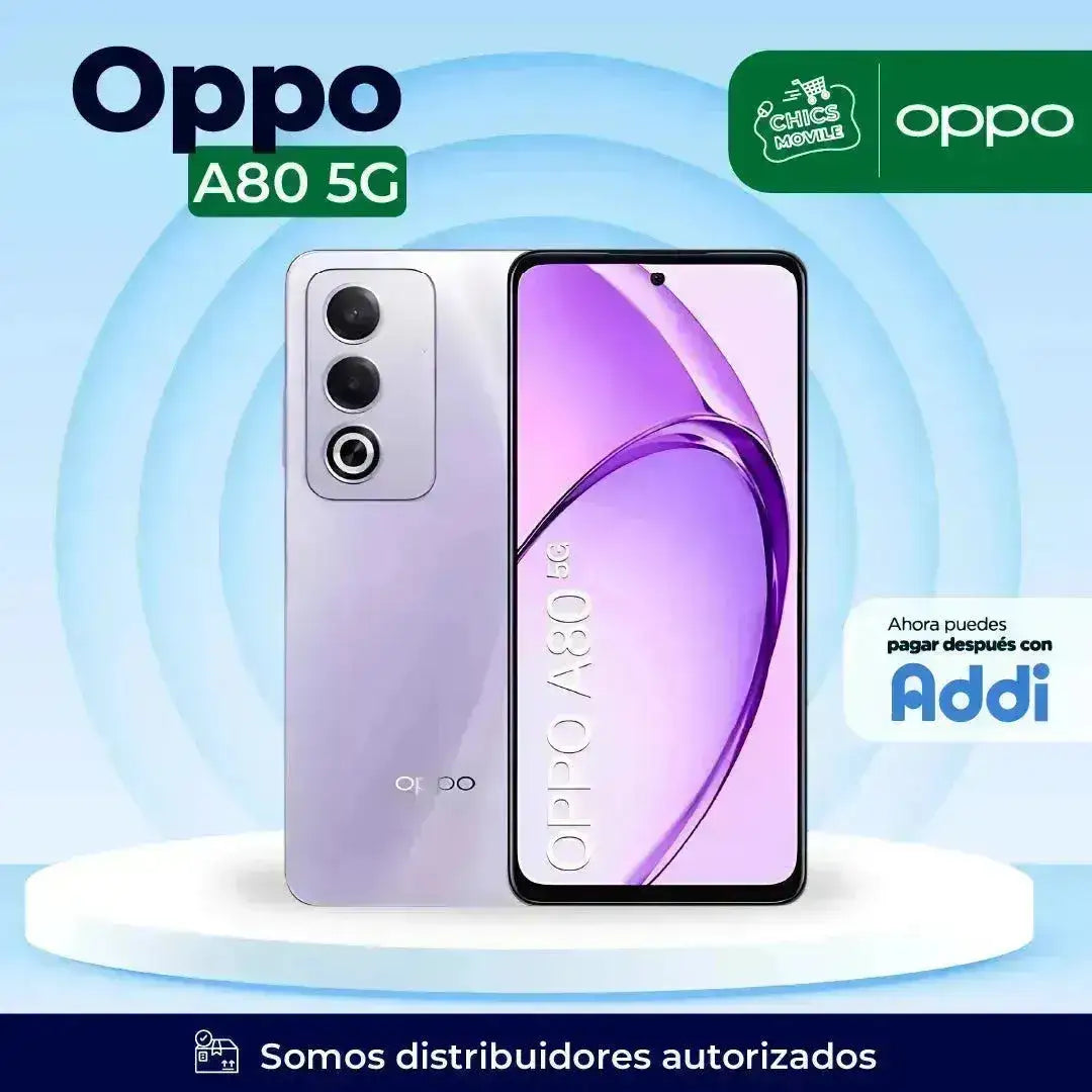 Celular OPPO A80 256GB 5G - Chics Movile