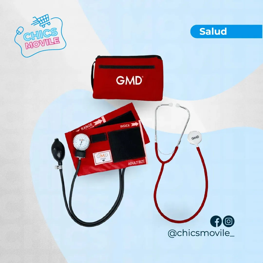 Tensiómetro doble campana+ Fonendoscopio GMD - Chics Movile