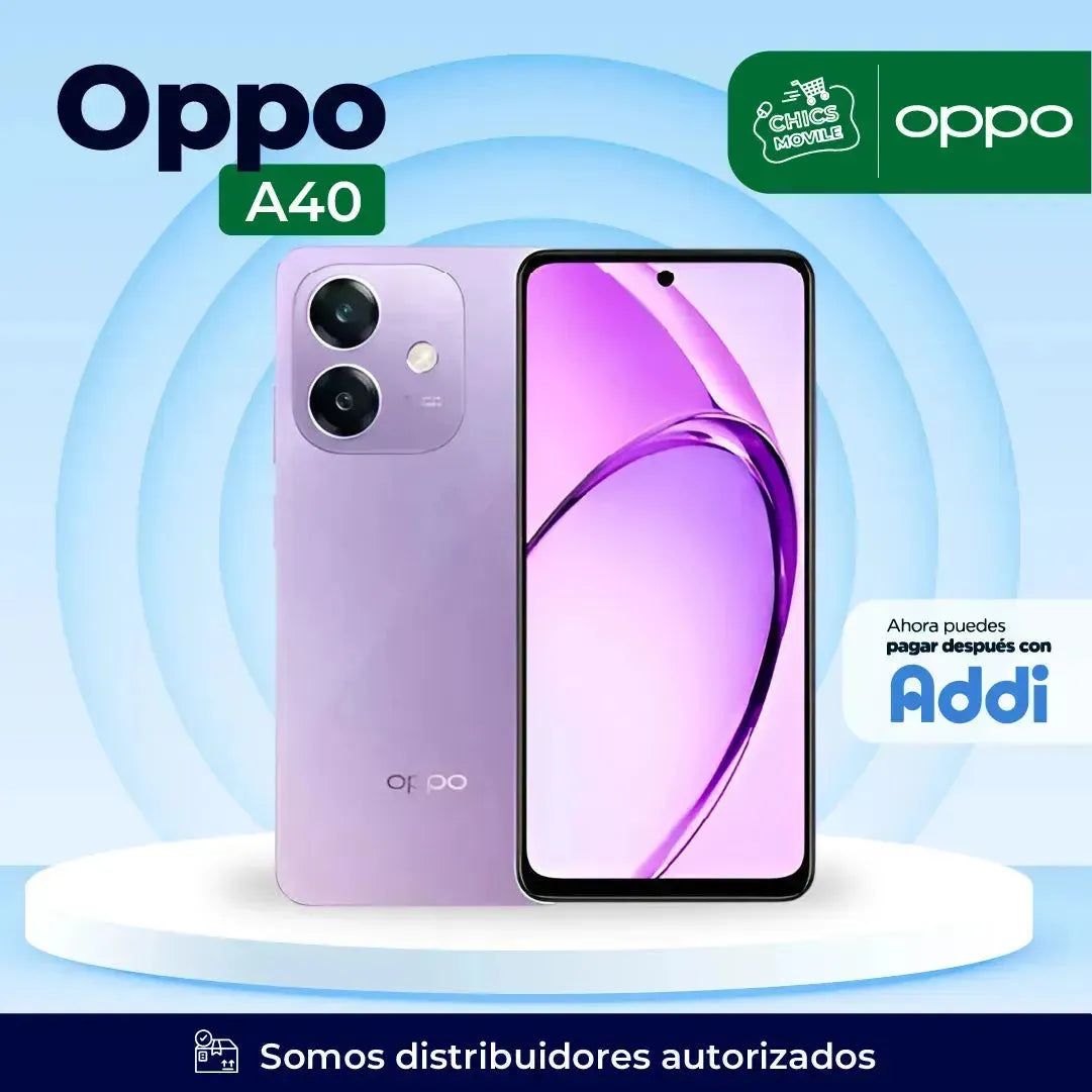 Celular OPPO A40 256GB - Chics Movile