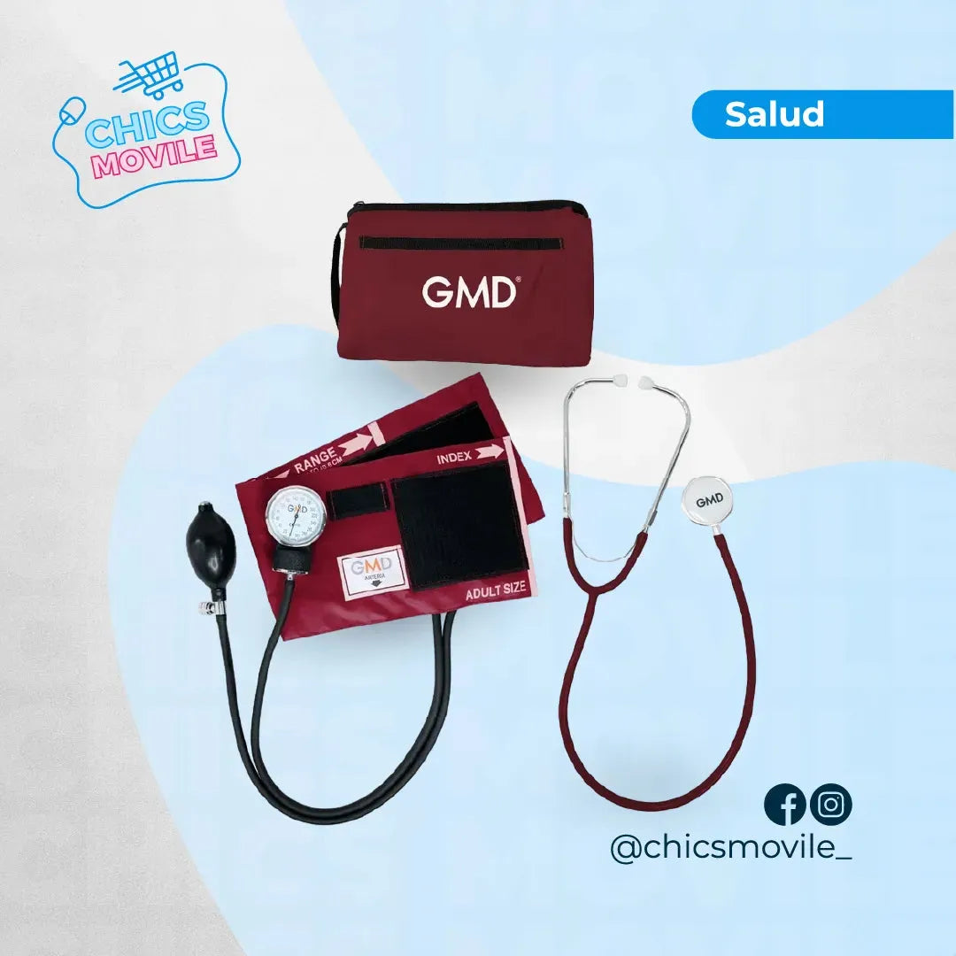 Tensiómetro doble campana+ Fonendoscopio GMD - Chics Movile