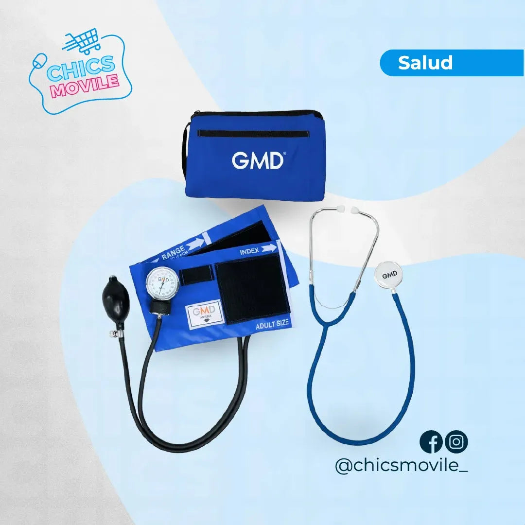 Tensiómetro doble campana+ Fonendoscopio GMD - Chics Movile