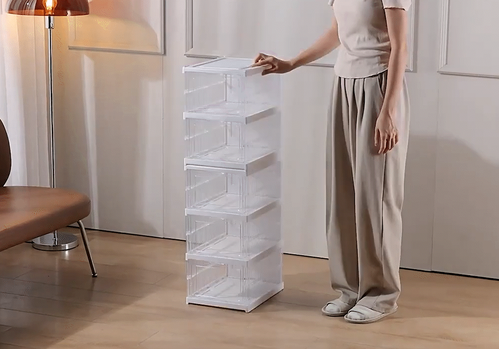 Organizador de Zapatos Plegable de 6 Niveles